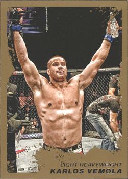 2011 Topps UFC Moment of Truth - Gold #180 Karlos Vemola Front