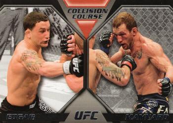 2011 Topps UFC Moment of Truth - Collision Course Duals #CC-EM Frankie Edgar / Gray Maynard Front
