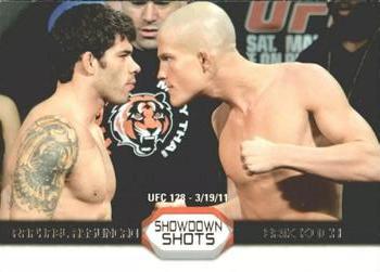 2011 Topps UFC Moment of Truth - Showdown Shots Duals #SS-AK Raphael Assuncao / Erik Koch Front