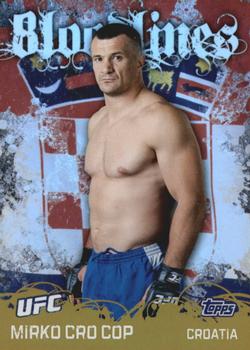 2010 Topps UFC - Bloodlines #BL-7 Mirko Cro Cop Front