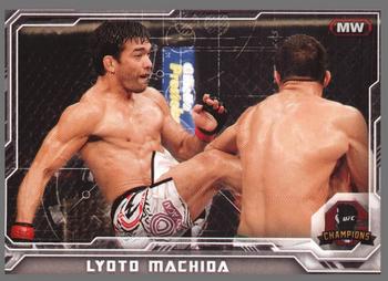 2014 Topps UFC Champions #40 Lyoto Machida Front