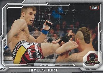 2014 Topps UFC Champions #191 Myles Jury Front