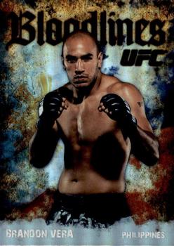2009 Topps UFC Round 2 - Bloodlines #BL-6 Brandon Vera Front