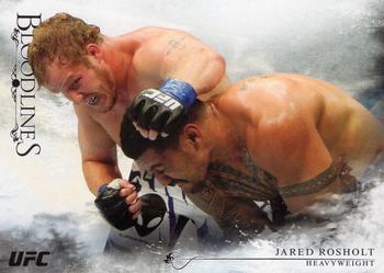 2014 Topps UFC Bloodlines #130 Jared Rosholt Front
