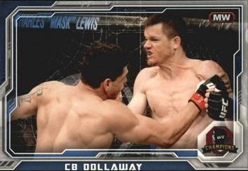 2014 Topps UFC Champions - Blue #188 CB Dollaway Front