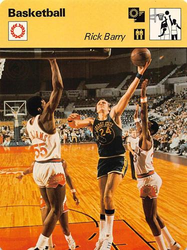 1977-79 Sportscaster Series 4 #04-15 Rick Barry Front