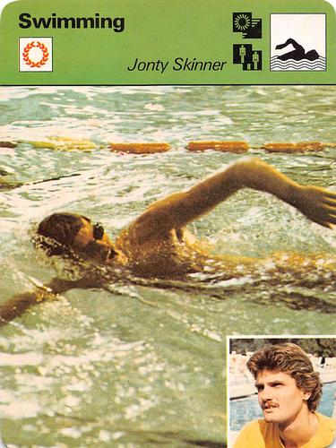 1977-79 Sportscaster Series 4 #04-20 Jonty Skinner Front