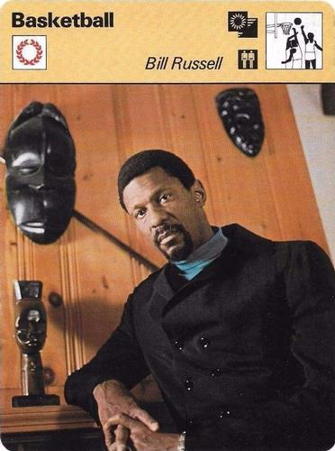 1977-79 Sportscaster Series 4 #04-12 Bill Russell Front