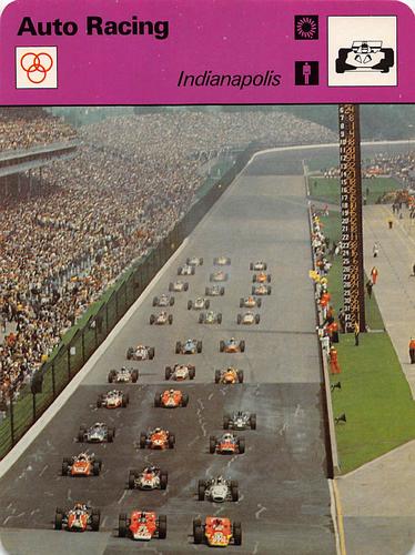 1977-79 Sportscaster Series 6 #06-02 Indianapolis Front