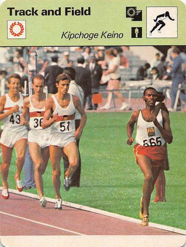 1977-79 Sportscaster Series 10 #10-19 Kip Keino Front