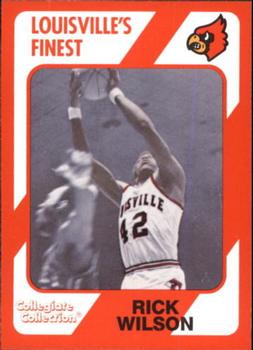 1989-90 Collegiate Collection Louisville Cardinals #21 Rick Wilson Front