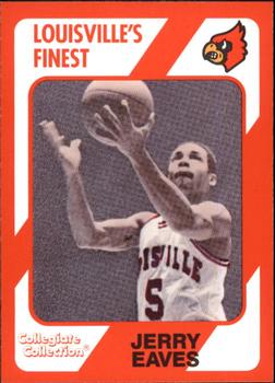 1989-90 Collegiate Collection Louisville Cardinals #32 Jerry Eaves Front