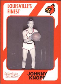 1989-90 Collegiate Collection Louisville Cardinals #40 Johnny Knopf Front