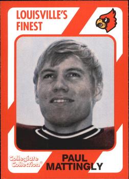 1989-90 Collegiate Collection Louisville Cardinals #141 Paul Mattingly Front