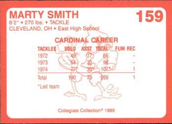 1989-90 Collegiate Collection Louisville Cardinals #159 Marty Smith Back