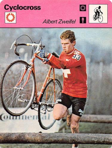 1977-79 Sportscaster Series 16 #16-11 Albert Zweifel Front