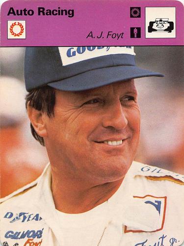 1977-79 Sportscaster Series 19 #19-17 A.J. Foyt Front