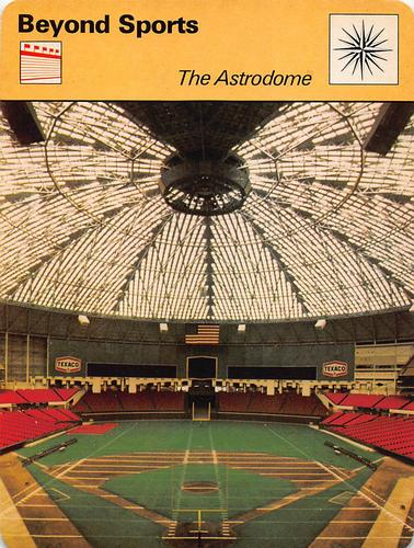 1977-79 Sportscaster Series 20 #20-02 The Astrodome Front