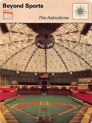 1977-79 Sportscaster Series 20 #20-02 The Astrodome Front