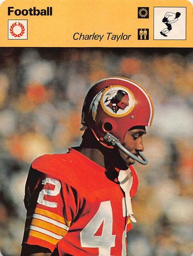1977-79 Sportscaster Series 25 #25-23 Charley Taylor Front