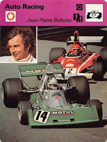 1977-79 Sportscaster Series 26 #26-13 Jean-Pierre Beltoise Front