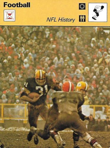 1977-79 Sportscaster Series 29 #29-16 NFL History Front