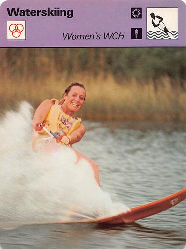 1977-79 Sportscaster Series 30 #30-08 Women's WCH Front
