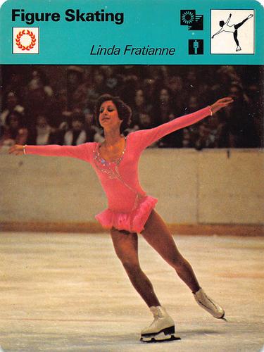 1977-79 Sportscaster Series 31 #31-06 Linda Fratianne Front