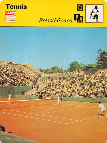 1977-79 Sportscaster Series 34 #34-03 Roland-Garros Front
