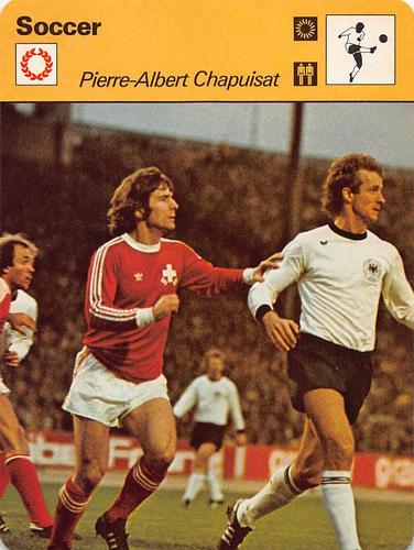 1977-79 Sportscaster Series 34 #34-12 Pierre-Albert Chapuisat Front