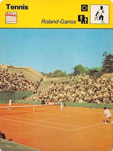 1977-79 Sportscaster Series 34 #34-03 Roland-Garros Front