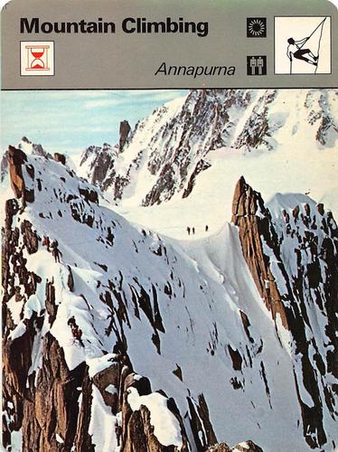 1977-79 Sportscaster Series 36 #36-18 Annapurna Front