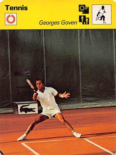1977-79 Sportscaster Series 37 #37-04 Georges Goven Front