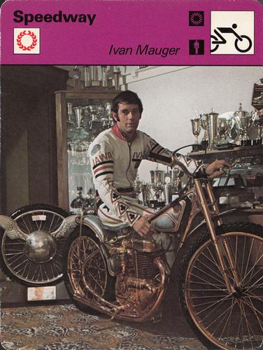 1977-79 Sportscaster Series 37 #37-16 Ivan Mauger Front