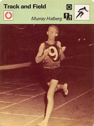1977-79 Sportscaster Series 38 #38-16 Murray Halberg Front