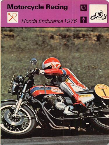 1977-79 Sportscaster Series 40 #40-23 Honda Endurance 1976 Front