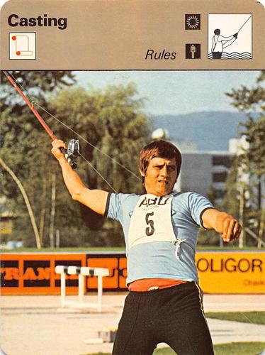 1977-79 Sportscaster Series 42 #42-10 Rules Front