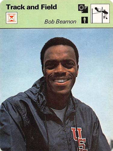 1977-79 Sportscaster Series 42 #42-19 Bob Beamon Front