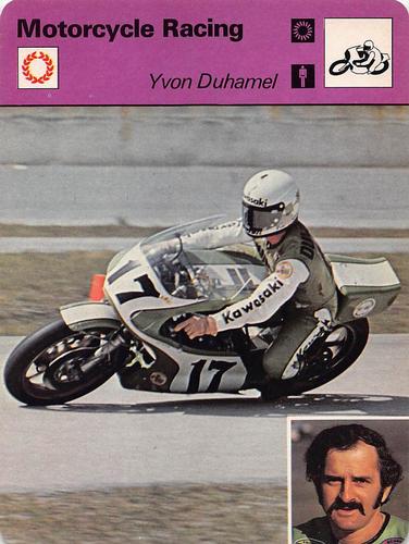 1977-79 Sportscaster Series 43 #43-23 Yvon Duhamel Front