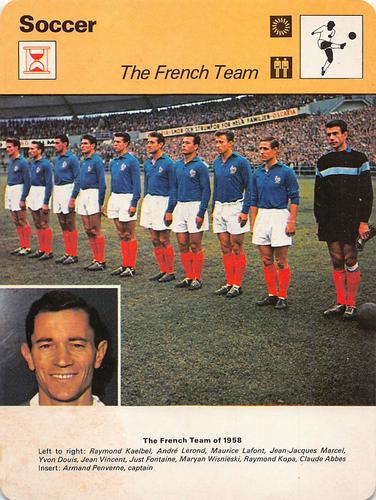 1977-79 Sportscaster Series 43 #43-22 The French Team Front