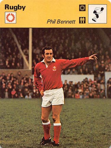 1977-79 Sportscaster Series 44 #44-11 Phil Bennett Front