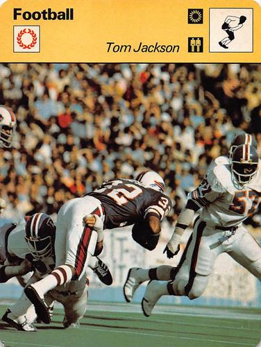 1977-79 Sportscaster Series 47 #47-21 Tom Jackson Front