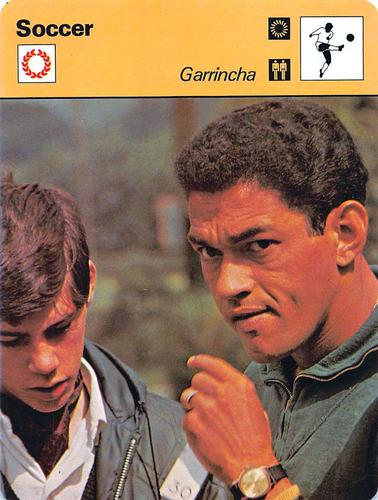 1977-79 Sportscaster Series 51 #51-16 Garrincha Front