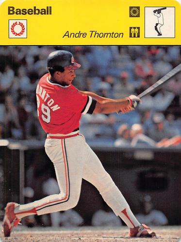 1977-79 Sportscaster Series 53 #53-07 Andre Thornton Front