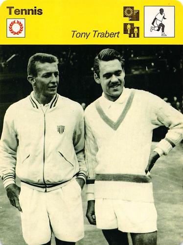 1977-79 Sportscaster Series 55 #55-05 Tony Trabert Front