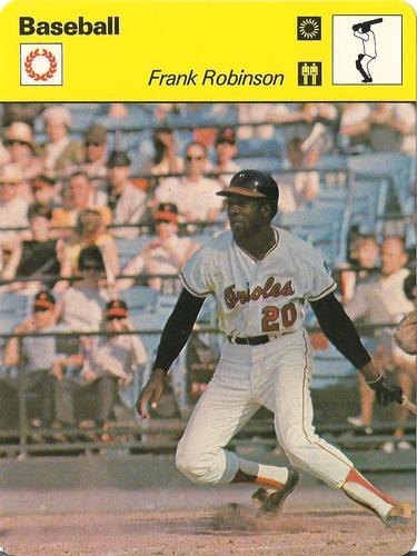 1977-79 Sportscaster Series 59 #59-20 Frank Robinson Front