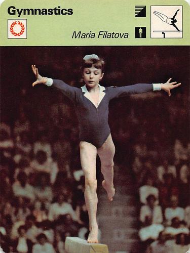 1977-79 Sportscaster Series 60 #60-19 Maria Filatova Front