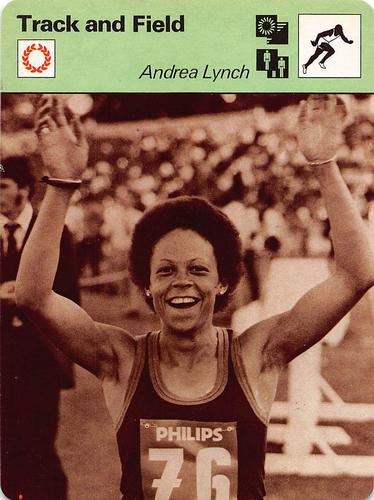 1977-79 Sportscaster Series 60 #60-17 Andrea Lynch Front