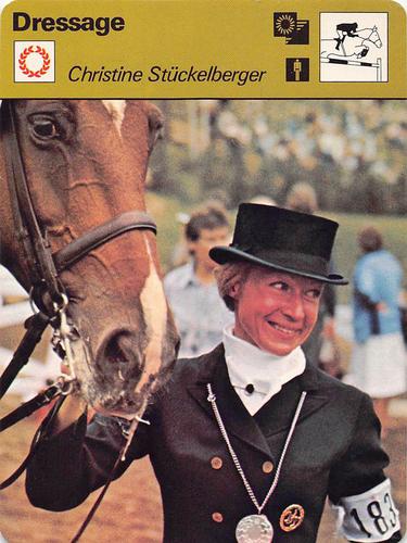 1977-79 Sportscaster Series 66 #66-12 Christine Stuckelberger Front