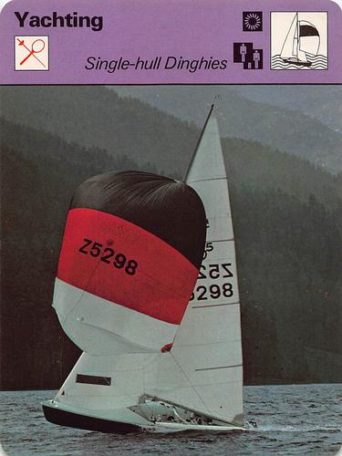 1977-79 Sportscaster Series 67 #67-03 Single-hull Dinghies Front